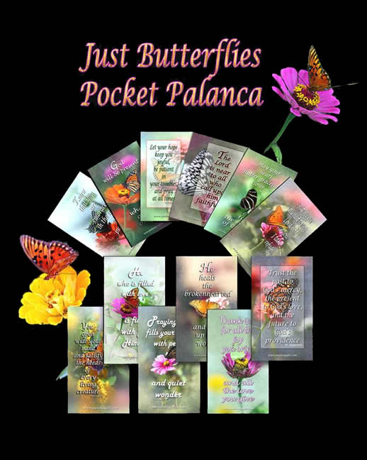 Pocket Palanca© - Just Butterflies #PPB-0700